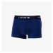 LACOSTE Underwear Trunk 3-Pack Navy Blue/ Red/ Methylene