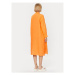 Seidensticker Košeľové šaty 60.134909 Oranžová Regular Fit