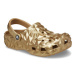 Crocs Šľapky Cls Metallic Geometric Clog 210002 Zlatá