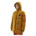 Chlapčenská bunda 4F JUNIOR DOWN JACKET-JAW23TDJAM275-82S-LIGHT BROWN