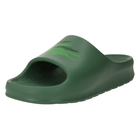 Lacoste Sport Plážové / kúpacie topánky  zelená / limetová / tmavozelená