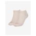 Sada dvoch párov dámskych ponožiek v svetloružovej farbe Calvin Klein Underwear