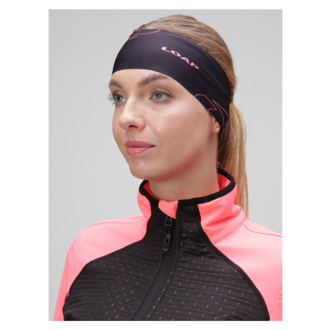 Women's headband LOAP ZALA Black/Pink