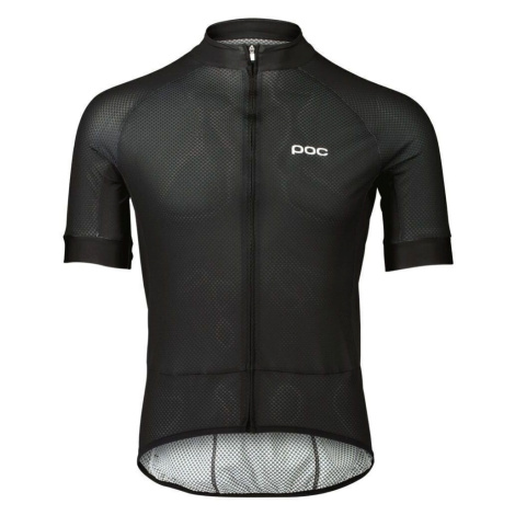 POC Essential Road Logo Dres Uranium Black/Hydrogen White