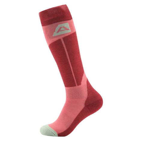 Alpine Pro Rode Unisex lyžiarske ponožky z merino vlny USCB083 487