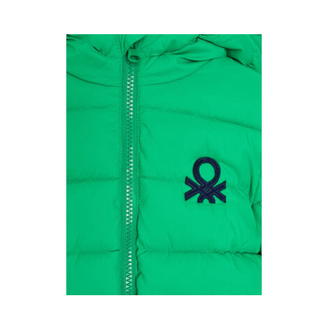 United Colors Of Benetton Vatovaná bunda 2WU0GN00K Zelená Regular Fit