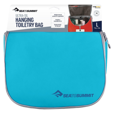 Sea To Summit Ultra-Sil Hanging Toiletry Bag - Large Blue Atoll
