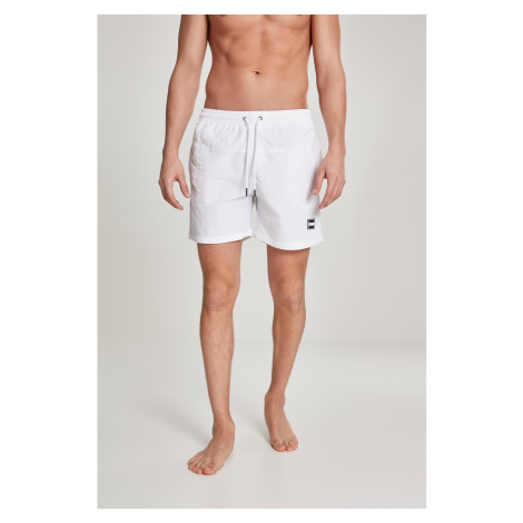 Men's Block Swimsuit White Urban Classics