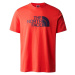 The North Face  Easy T-Shirt - Fiery Red  Tričká a polokošele Červená