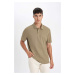 DEFACTO New Regular Fit Polo Collar Short Sleeve Polo T-Shirt