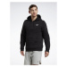 Reebok Mikina Reebok Identity Fleece Over-the-Head Hoodie IB2993 Čierna