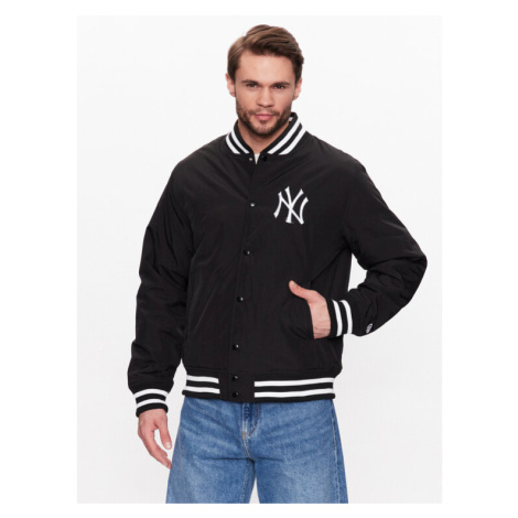 New Era Bundy bomber New York Yankees MLB Team Logo 60332171 Čierna Regular Fit