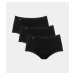 Dámské kalhotky Sloggi 24/7 Cotton Lace Midi C3P černé