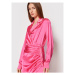 Please Koktejlové šaty A1EEQU9000 Ružová Regular Fit