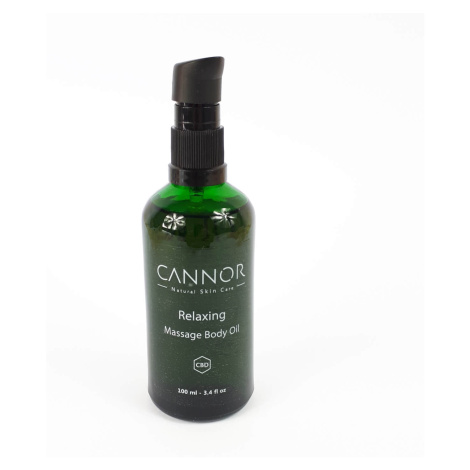 Cannor Masážny olej s CBD - 100ml