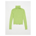 Dilvin 10225 Turtleneck Sweater-Apple Y.