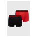 Boxerky HUGO (2- pack) pánske, červená farba, 50469775