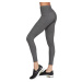 SIVÉ DÁMSKE LEGÍNY SKECHERS GO WALK HIGH WAISTED LEGGING W03LG30B-GYS W03LG30B-GYS