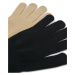 Súprava dvoch párov dámskych rukavíc v čiernej a béžovej farbe ORSAY
