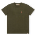 Revolution  T-Shirt Regular 1340 WES - Army/Melange  Tričká a polokošele Zelená