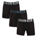 3PACK pánske boxerky Calvin Klein čierne (NB3612A-Q1L)