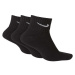 Nike 3PPK VALUE COTTON QUARTER 3PPK VALUE COTTON QUARTER - Športové ponožky, čierna, veľkosť