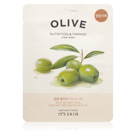 It´s Skin The Fresh Mask Olive vyživujúca plátienková maska s výťažkom z olív