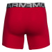 UNDER ARMOUR-UA Charged Cotton 6in 3 Pack-RED Červená