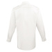 Premier Workwear Unisex pilotná košeľa s dlhým rukávom PR210 White