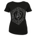 Women's T-Shirt Linkin Park OML Fit blk/olive