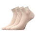 Voxx Setra Unisex športové ponožky - 3 páry BM000000599400100299 béžová