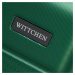 Malý zelený cestovný kufor Wittchen 56-3A-801-85
