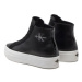 Calvin Klein Jeans Sneakersy Bold Vulc Flatf Mid Mix Ml Mtr YW0YW01491 Čierna