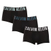 3PACK pánske boxerky Calvin Klein čierne (NB3611A-Q1L)