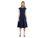 Made Of Emotion Dress M296 Navy Blue