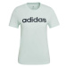 adidas LIN T Dámske tričko, svetlo zelená, veľkosť