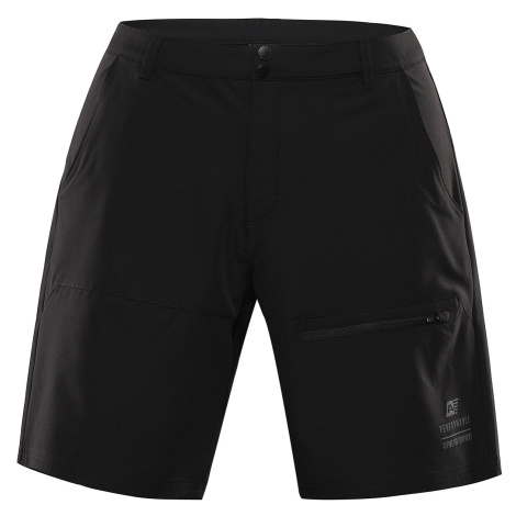 Men's softshell shorts ALPINE PRO BAK black