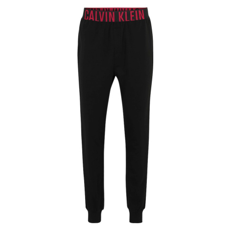 Calvin Klein Underwear Pyžamové nohavice  červená / čierna