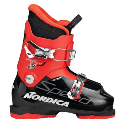 Nordica SPEEDMACHINE J 2 Detská lyžiarska obuv, čierna, veľkosť