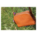 O My Bag Amsterdam -  Emily Cognac Stromboli Leather - kožená crossbody kabelka s koženým popruh