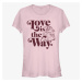 Queens Star Wars: The Mandalorian - Love Is Grogu Women's T-Shirt