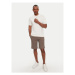 Jack&Jones Bavlnené šortky Jpstdave 12182549 Hnedá Regular Fit