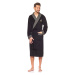 Duke 9102 Black Black Bathrobe