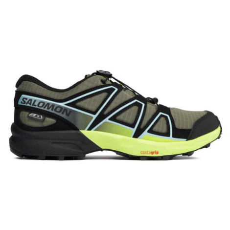 Salomon Bežecké topánky Speedcross Climasalomon™ Waterproof L47278900 Zelená