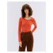 Thinking MU Pumpkin Trash Casilda L/S Top PUMPKIN