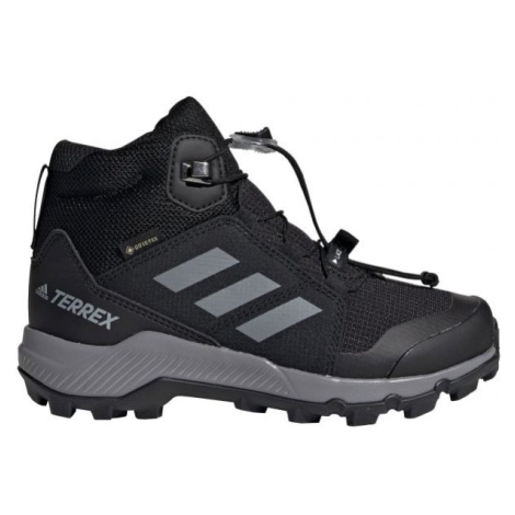 adidas TERREX MID GTX K Detská outdoorová obuv, čierna, veľkosť