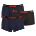 3PACK pánske boxerky HUGO viacfarebné (50496723 406)