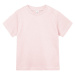Babybugz Jednofarebné dojčenské tričko - Púdrovo ružová