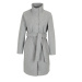 Vero Moda Petite Prechodný kabát  sivá melírovaná