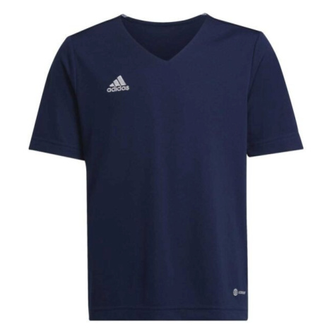 adidas ENT22 JSY Y Juniorský futbalový dres, tmavo modrá, veľkosť